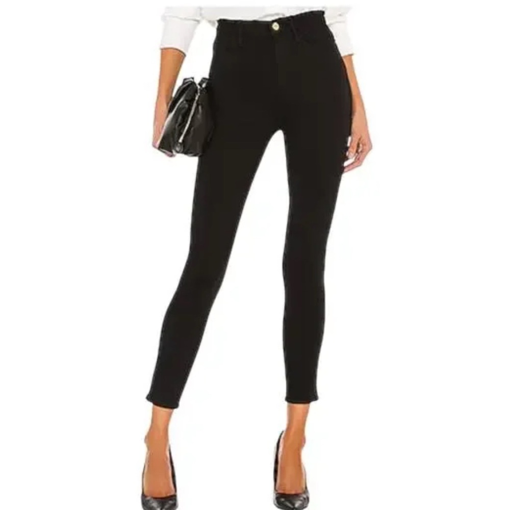 FRAME Ali High Rise Skinny Sateen Jeans NWT Sz 26